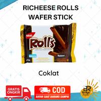 Gambar Wafer Stick Nabati Rolls Roll Keju Coklat 48 gram - Keju dari Berkat_Rejeki undefined 2 Tokopedia