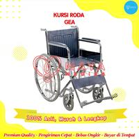 Gambar Kursi Roda / GEA Ban Mati / 871-46 Solid dari Maya Medika Makassar undefined 1 Tokopedia