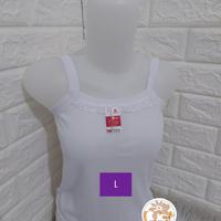Gambar Kaos Daleman Remaja / Dewasa Model Renda Putih - XL dari Valisha Garden 16 undefined 4 Tokopedia
