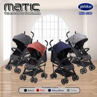 Gambar Stroller Kereta Dorong Bayi - Pliko Matic BS-530 Telescopic Stroll dari Cikucikubaby undefined 1 Tokopedia