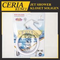 Gambar JET SHOWER / SHOWER KLOSET SOLIGEN 1/2" - BIDET / SHOWER TOILET SIRAM dari ceria kunci undefined 1 Tokopedia