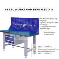 Gambar Meja Kerja Workshop Besi Steel Workstation Bench Eco II Workbench dari Dolson Nusantara undefined 1 Tokopedia
