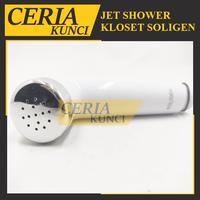 Gambar JET SHOWER / SHOWER KLOSET SOLIGEN 1/2" - BIDET / SHOWER TOILET SIRAM dari ceria kunci undefined 2 Tokopedia