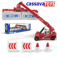 Gambar Diecast Kontruksi Container Crane Reach Stacker Kaidiwei scale 1/50 dari cassavatoys undefined 4 Tokopedia