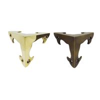 Gambar 50mm Plat Pojok Peti Lemari Kuningan / Corner - DCR1070A / 3D Anchor dari Heritage Brass undefined 2 Tokopedia
