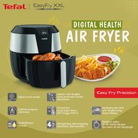 Gambar Tefal Digital Air Fryer XXL - 5.6Liter EY702D66 - AirFryer EY 702D dari KyBrothers Elektronik undefined 1 Tokopedia