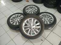 Gambar velg bekas untuk mobil etios warna silver plus ban ukuran 185 65 r15 dari Toko Velg Mobil dan Ban Mobil - Pekayon Racing HSR Wheel undefined 1 Tokopedia