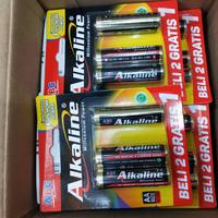Gambar Baterai alkaline AA(A2)ukuran jam dinding dari Cahaya Terang Gondrong undefined 2 Tokopedia