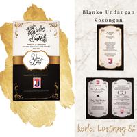 Gambar Blangko / Blanko Undangan Pernikahan / Khitan - Lintang 82 dari Tetapjayaindonesia undefined 2 Tokopedia