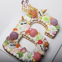 Gambar Kue Ulang Tahun Tema Monogram / Angka (Ugsia) dari Libra Cake undefined 5 Tokopedia
