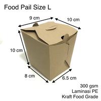 Gambar Food Pail Size L - Rice Box - Noodle Box - Paper Lunch Box dari demoni undefined 1 Tokopedia
