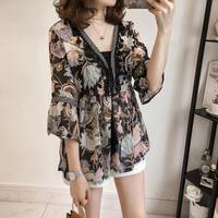 Gambar Atasan wanita import/Blouse import flower dari Nelly Collections Tokopedia undefined 3 Tokopedia