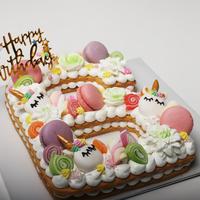 Gambar Kue Ulang Tahun Tema Monogram / Angka (Ugsia) dari Libra Cake undefined 4 Tokopedia