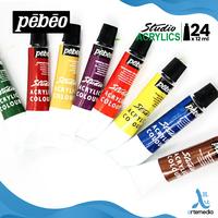 Gambar Cat Akrilik Pebeo Studio Acrylic Paint 24x12ml Tube Set dari Artemedia_NEW undefined 3 Tokopedia