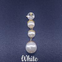 Gambar BJ2 Bross Dagu Juntai permata Brooch wanita - Putih dari GAWUNG CLASSIC undefined 1 Tokopedia
