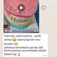 Gambar kue ulang tahun/cake birthday custom/kue ulang tahun anak/cake cream dari elmaysonkidshop undefined 2 Tokopedia