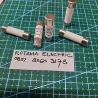 Gambar Fuse Keramik 8,5x31,5 2A 4A - 30A 500Vac Fuse 8.5x31.5 fuse 8.5×31.5 dari Rotama Electric undefined 5 Tokopedia