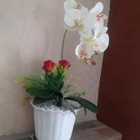 Gambar rangkaian anggrek bulan putih latex dari D'flowers undefined 2 Tokopedia
