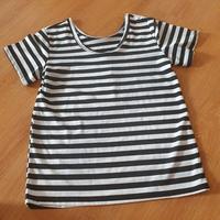 Gambar Baju Kaos anak perempuan motif salur import dari Milias Asesoris undefined 1 Tokopedia