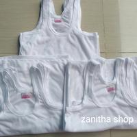 Gambar Kaos singlet anak kaos kutang dalam anak Putih Polos Murah Berkualitas - S dari Azkadina Underware undefined 4 Tokopedia
