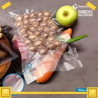 Gambar PLASTIK VACUUM VACUM VAKUM MAKANAN POLOS EMBOSSED EMBOS 17CM x 25CM - BENING, EMBOSS dari MJR297 undefined 2 Tokopedia