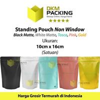 Gambar Standing Pouch 14x22cm White Full Metalize Foil Ziplock Plastik Klip - Sp Valve dari dkm packing undefined 5 Tokopedia