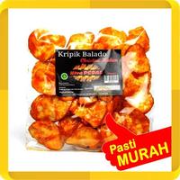 Gambar CHRISTINE HAKIM KRIPIK SINGKONG BALADO XTRA PEDAS 250GR KERIPIK PADANG dari TTS GROSIR undefined 1 Tokopedia