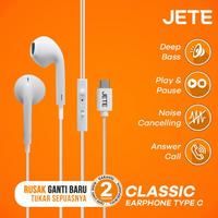 Gambar Earphone | Headphone JETE Classic Noise Cancelling usb Type-C - ORI - Black dari Doran Gadget Official Store undefined 1 Tokopedia
