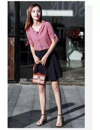Gambar NANALISSA FASHION PAKAIAN WANITA ATASAN KEMEJA STYLE KOREA GRETHA - Merah, M dari NANALISSA undefined 4 Tokopedia