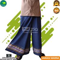 Gambar SARUNG CELANA DEWASA KAFILAH MOTIF SABUK POLOS dari Elzia Textile Collection undefined 2 Tokopedia
