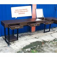 Gambar Meja Kerja Meja Kantor Furniture Custom New dari Astra Jaya Mandiri undefined 3 Tokopedia