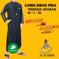 Gambar GAMIS PRIA JUBAH KOKO MUSLIM LIS ADEM COCOK RAMADHAN DAN LEBARAN - HITAM BG PNJANG, M dari Cak Karim17 undefined 1 Tokopedia