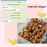 Gambar 1KG KACANG METE MATANG FRESH DIJAMIN RENYAH ASLI WONOGIRI dari SERBA GROSIR WONOGIRI undefined 5 Tokopedia