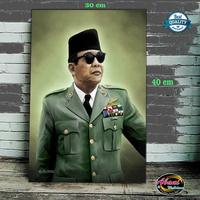 Gambar Gambar Poster Tokoh Nasional Soekarno Foto Lukisan Digital IR Soekarno - Orange dari S-R Shop undefined 1 Tokopedia