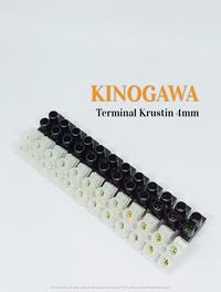 Gambar Terminal Krustin 4mm 3A Hitam - Putih dari Kinogawa undefined 1 Tokopedia