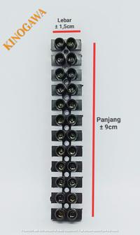 Gambar Terminal Krustin 4mm 3A Hitam - Putih dari Kinogawa undefined 2 Tokopedia