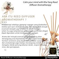 Gambar Pengharum Ruangan Aromatherapy Reed Diffuser KhaYang Wangi White Musk - Lily Fresh dari KautsarProd undefined 3 Tokopedia