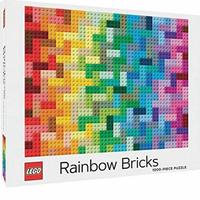 Gambar Puzzle Lego 1000 piece : Rainbow Brick dari Kyo Store Andana undefined 1 Tokopedia