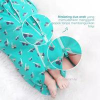 Gambar Bedong Bayi Instan Resleting Hybrid Swaddlepod Cuddle Me Bonus Topi - Cloud Grey dari Ahza Babyshop undefined 3 Tokopedia