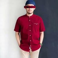 Gambar Jual Baju Muslim Pria Kemeja Koko full katun lengan pendek - Merah Maroon, M dari Bey_ undefined 1 Tokopedia