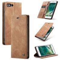 Gambar Flip Case iPhone 7 Plus / 8 Plus Original CASEME Leather Wallet - Cokelat Muda, iPhone 7 Plus dari Aurora Phone undefined 4 Tokopedia