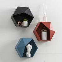Gambar Lazyishhouse Rak Dinding Minimalis Dekorasi Hexagonal dari Amerta Center undefined 4 Tokopedia