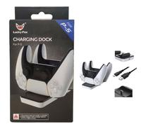 Gambar Dualsense PS5 Lucky Fox 2in1 Dual Controller Charging Dock LF-P501 dari waroengame M2SQ undefined 1 Tokopedia