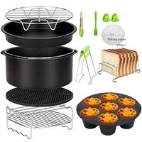 Gambar Qiufeng Set Aksesoris Air Fryer for Gowise Phillips Cozyna 7 PCS QC007 dari BudgetGadget undefined 5 Tokopedia