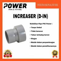 Gambar increaser ukuran 3" x 2 1/2" Fitting Pipa PVC Power D dari Internasional keramik undefined 1 Tokopedia