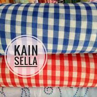 Gambar Kain Sella Petak Besar lebar 140cm dari Medan textile undefined 1 Tokopedia