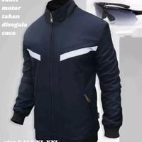 Gambar jaket motor big size waterproof - nevi, L dari JUVITERSHOP undefined 3 Tokopedia