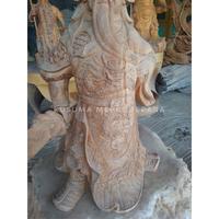Gambar Patung Kwan Kong Bonggol Akar Kayu Jati - Tinggi 80cm dari Kusuma Mebel Jepara undefined 4 Tokopedia
