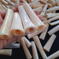 Gambar Pipa Once Iga Duyung Original Tulang Ikan Duyung Asli Kristal dari Alfi Craft undefined 1 Tokopedia