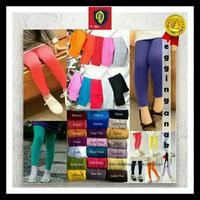 Gambar Celana Legging Panjang Anak Usia 3-12th Bahan Spandek - Hijau, M dari Bubble ID undefined 5 Tokopedia